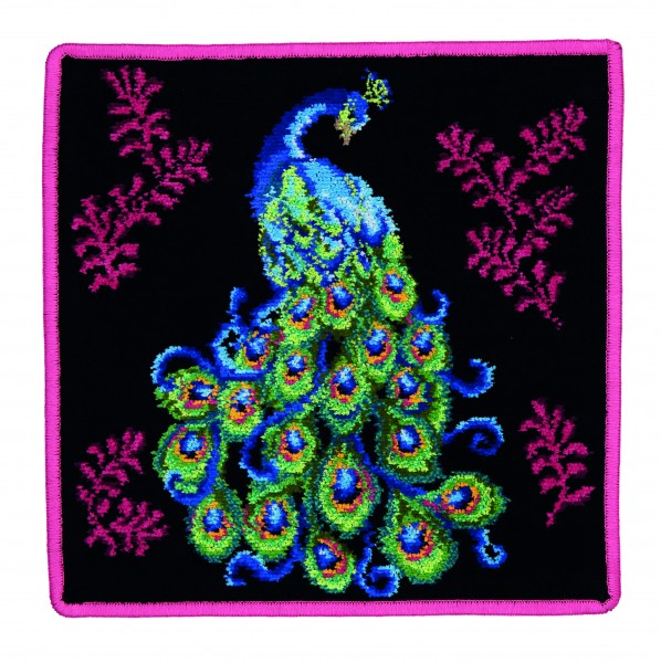 FEILER PEACOCK Seiftuch 30x30 kirsch