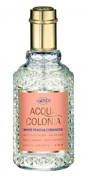 4711 Acqua Colonia White Peach & Coriander Eau de Cologne Natural Spray & Splash