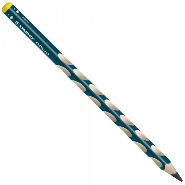 STABILO Ergonomischer Dreikant-Bleistift EASYgraph - petrol