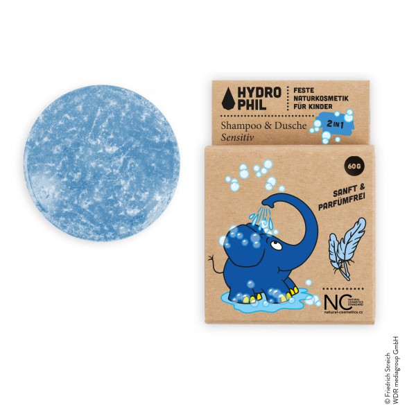 Hydrophil Kinder Shampoo & Dusche Sensitiv - Elefant