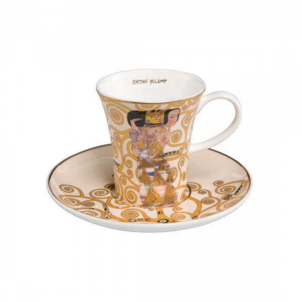 Goebel Espressotasse Gustav Klimt - Die Erwartung