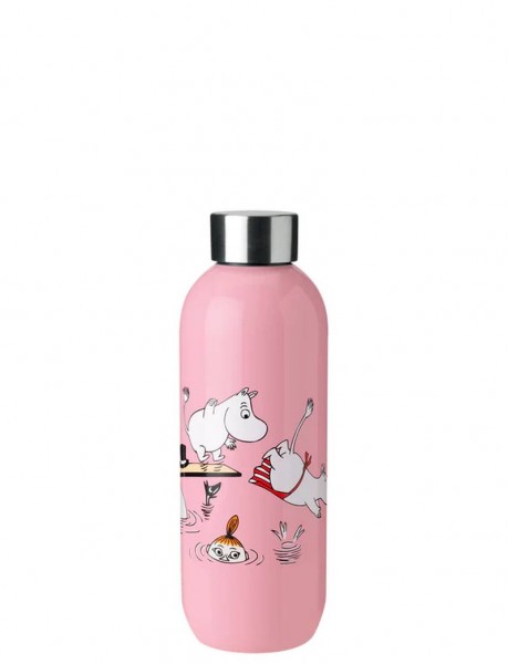 Stelton Keep Cool Trinkflasche - Moomin Swim - 0,75 L