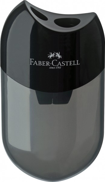 Faber-Castell Doppelspitzdose Schwarz