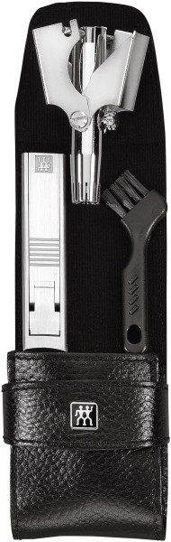 ZWILLING Maniküre Pediküre Set 2-tlg. mit Nagelknipser, Leder, schwarz TWINOX® Asian Competence