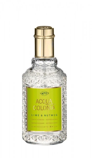 4711 Acqua Colonia Lime & Nutmeg Eau de Cologne Natural Spray & Splash