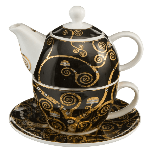 Goebel Tea For One - Gustav Klimt Lebensbaum