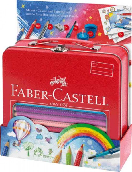 Faber-Castell Jumbo Grip Malset