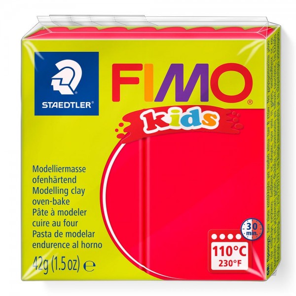 STAEDTLER FIMO kids Modelliermasse Rot