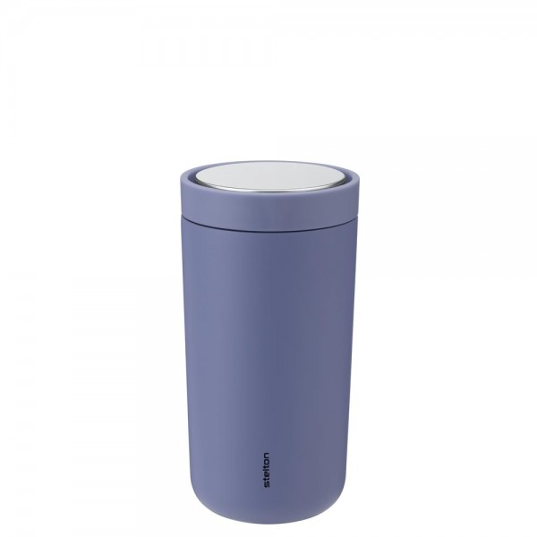 Stelton To Go Click Stahl Becher - soft lupin