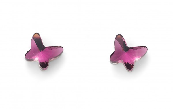 Oliver Weber Ohrstecker Farfalina amethyst