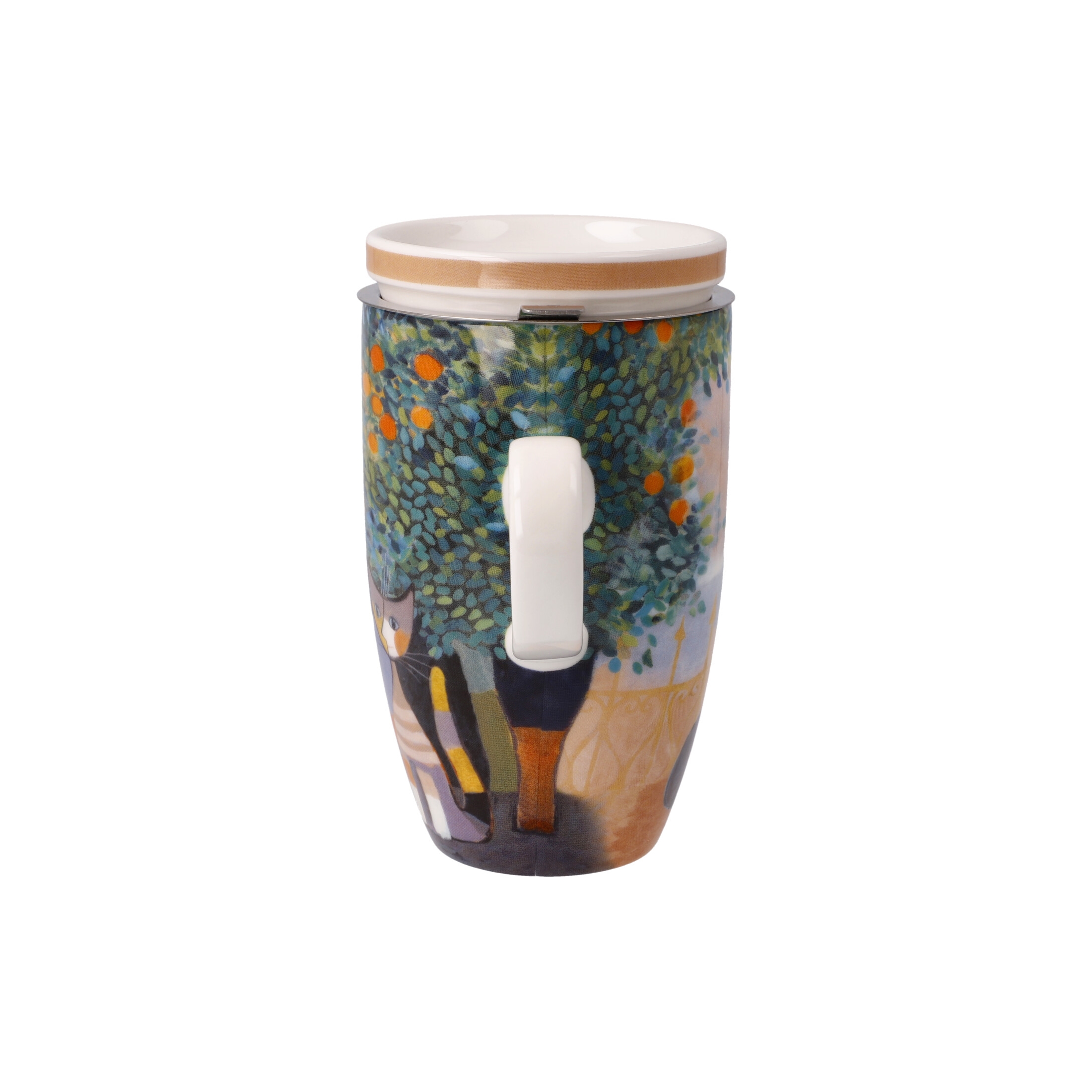 Goebel Teetasse kaufen - Tempi felici 0,45 l mit Deckel & Sieb | myTRIPIDI