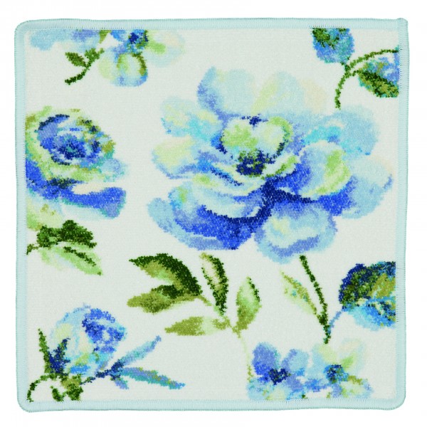 FEILER DIANA WHITE Seiftuch 30x30 sky